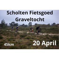 Graveltocht 20 april 45km