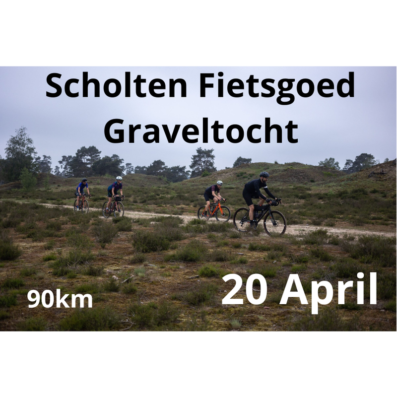 Graveltocht 20 april 90km