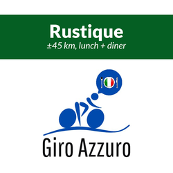 Giro Rustique ±45 km, lunch + Diner...