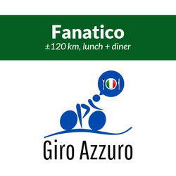 Giro Fanatico ± 120 km, lunch + Diner...