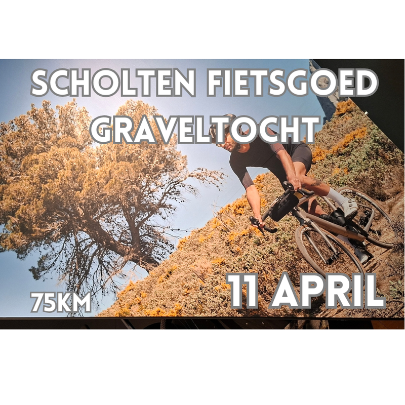 Graveltocht 11april 75km 2026