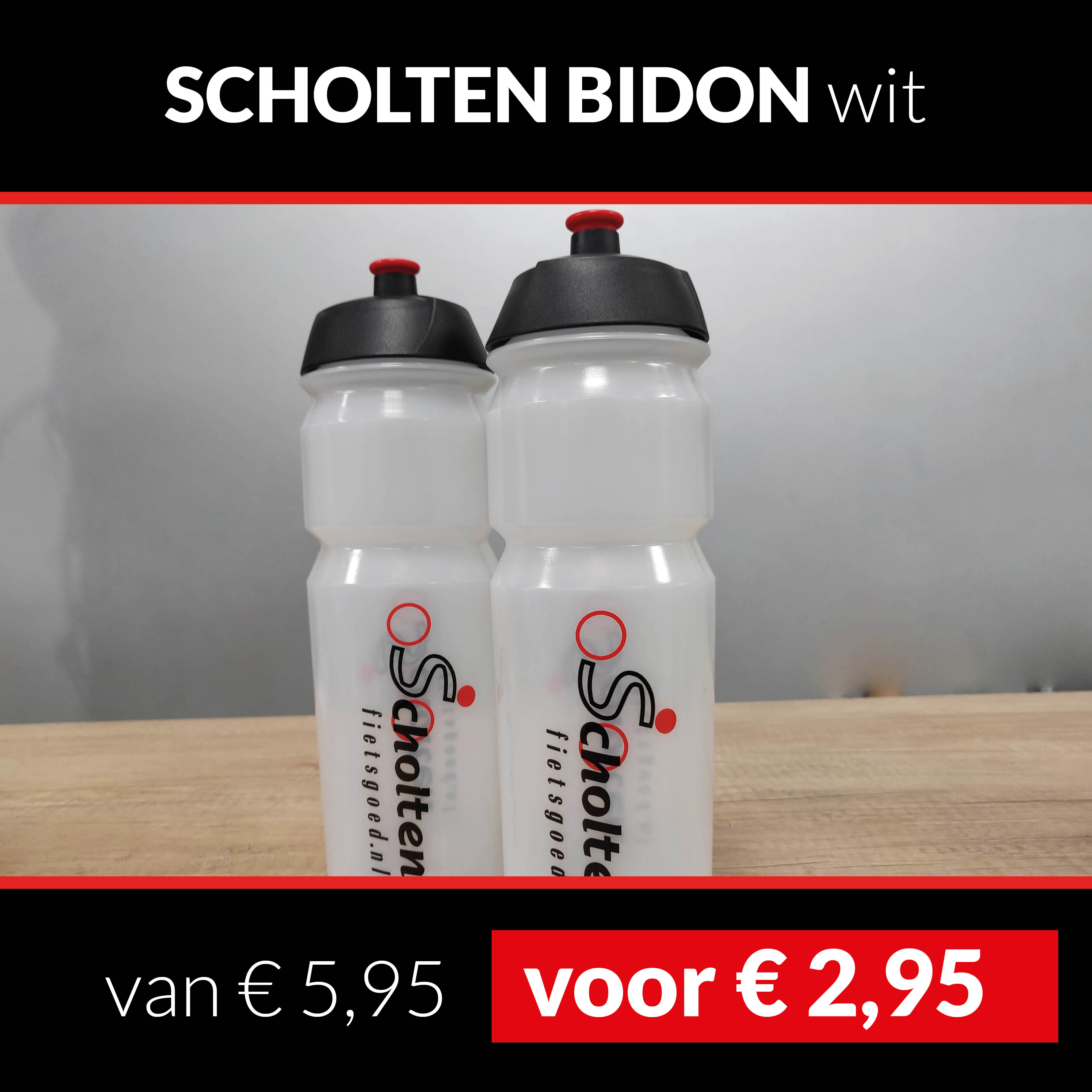 Scholten bidon van 5,95 voor 2,95