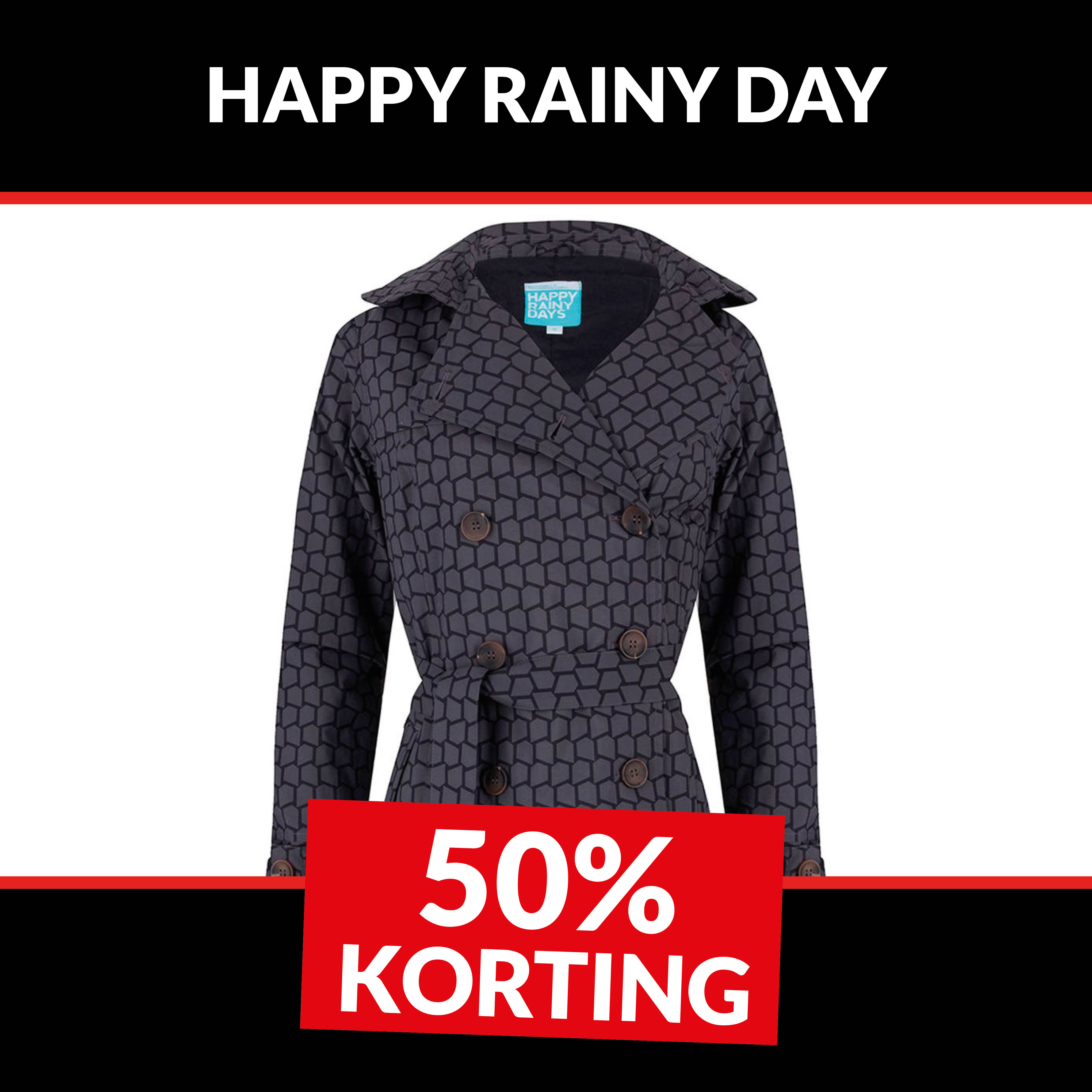 Happy Rainy Day 50% korting