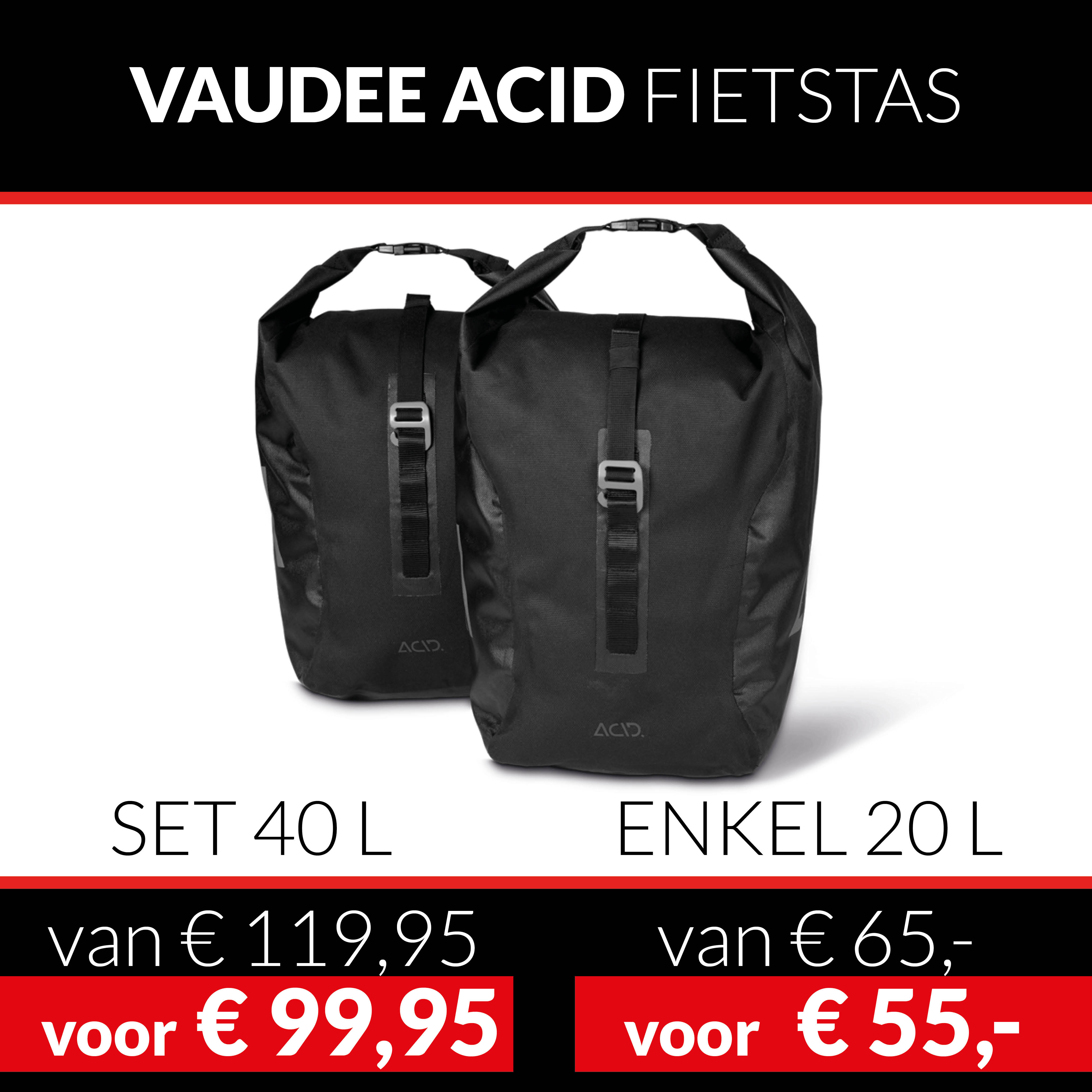 Vaudee Fietstas 20L
